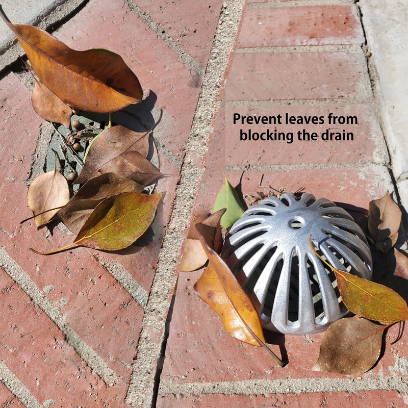 GSW FS-DS Aluminum Dome Strainer, Floor Sink Drain Cover for 12" Floor Sink. 5-1/4" Diameter - Image 5